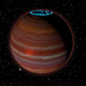 Artist impression of the object called SIMP0136.